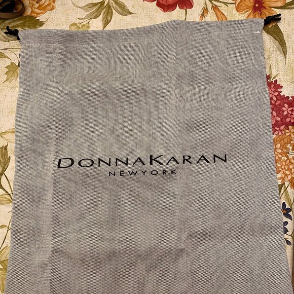 Authen Donna Karan Dust Protection Bag for Purses, Shoes 13.5"w x15.5"h Gray NEW - Picture 3 of 3